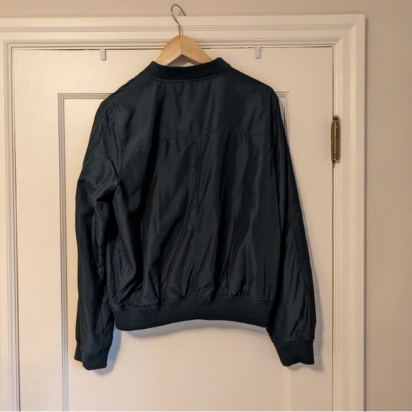 ๐๐ Anthropologie Hei Hei Journey Satin Bomber Jacket, M - Picture 3 of 15